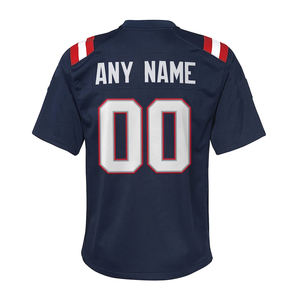 Camisetas de fútbol americano personalizables, camisetas de entrenamiento de poliéster 100% de secado rápido transpirables, impresión por sublimación, nombre de equipo personalizado - Product Image 6