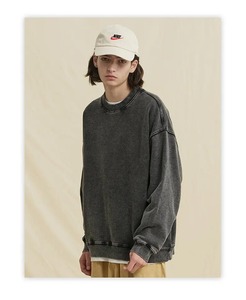 เสื้อสเวตเตอร์คอกลมสำหรับผู้ชายเสื้อขนแกะหนาแขนยาวปักลาย100% ผ้าคอตตอนฤดูหนาวพิมพ์ลายขนาด XS - Product Image 5