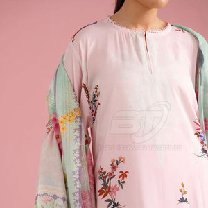 Traje Pakistaní de 3 Piezas para Mujer, Conjunto de Vestido Tradicional, Nueva Colección de Moda Pakistaní de Tendencia - Product Image 6