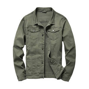 Chaqueta de mezclilla de invierno para hombre de alta calidad de tendencia superior Mejor estilo Tamaño regular Hecho de buen material Chaqueta de mezclilla de la mejor calidad para hombres - Product Image 1