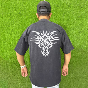 Nouveauté T-shirt léger en coton pour hommes et adultes, tissu tricoté confortable et ajusté, vente en ligne - Product Image 3