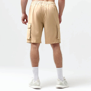 Short Cargo 2-en-1 en 65% Polyester, 33% rayonne, 2% élasthanne, longueur genou, Legging intérieur imprimé contrastant - Product Image 2