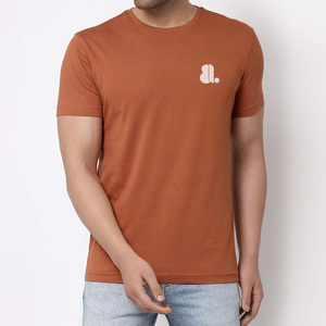 Camiseta Personalizada 2026, Camiseta con Logotipo Personalizado, Cuello Redondo, Manga Corta, 100% Algodón, Lisa, para Hombre - Product Image 1