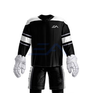 Diseña Tu Propio Uniforme de Hockey sobre Hielo Transpirable, Precio Bajo, Nueva Llegada en Diferentes Colores, 100% Poliéster - Product Image 5