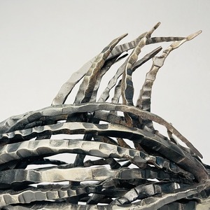 Figurine de poisson artistique en métal pièce maîtresse de table élégante pour salon bureau fête cadeau affichage utilisation décorative - Product Image 6