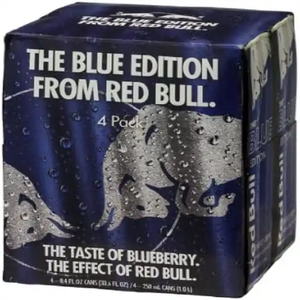 Edición Azul RedBull 250ml Bebida Energética Austriaca Baja en Carbohidratos Sin Azúcar con Ginseng a Granel - Product Image 4