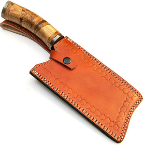 มีดแล่เนื้อสแตนเลสดามัสกัสขนาด5นิ้วทำด้วยมือทำจากไม้คมสูงผลิตในปากีสถาน - Product Image 4