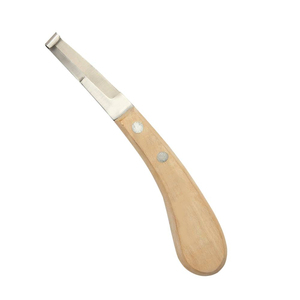 Cuchillo para pezuña, mango de madera, garras de caballo, cuchillos, instrumentos veterinarios equinos para el cuidado de animales por herramientas humanas - Product Image 5