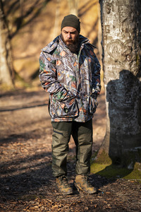 Chaqueta de Caza Impermeable y Transpirable con Membrana de PTFE, Tejido de Poliéster con Aislamiento Térmico, Hecha en Turquía - Product Image 5