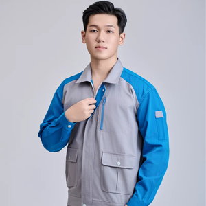 Ropa de Trabajo de Alta Visibilidad para Hombre FMF, Manga Larga, Antiarrugas, Resistente a Desgarros, Lavable, Cómoda, Transpirable, Tejido TC Duradero - Product Image 1