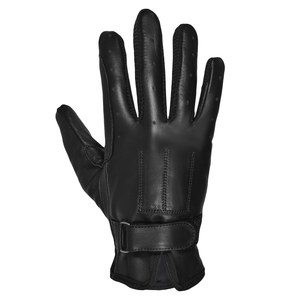 Gants d'équitation en cuir synthétique noir, dernier design 2026, unisexes, pour sports équestres, vente en gros - Product Image 4