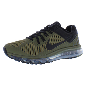 Zapatos Nike Air Max 2013 para hombre Color: Verde oliva/negro 100% auténticos - Product Image 1