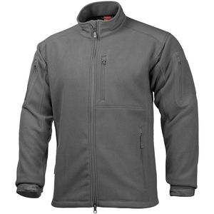 Veste à capuche extérieure imperméable à l'eau pour hommes, manteaux bombardier en polaire grande taille à fermeture éclair respirante, coupe-vent pour courir sous la pluie - Product Image 6