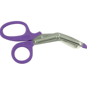 Tijeras de utilidad de acero inoxidable alemán de calidad superior, tijeras de lona de enfermera, tijeras de vendaje con mango de plástico para Manual - Product Image 3