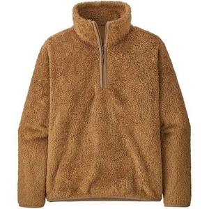 Pull-over à fermeture éclair en polaire épaisse 1/4 unisexe Sherpa coupe-vent brodé sur mesure pour l'hiver - Product Image 2