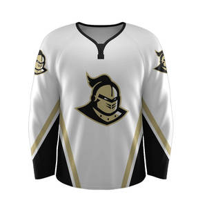 Uniformes d'équipe de maillots de Hockey sur glace personnalisés de haute qualité Tissu polyester respirant à séchage rapide Approvisionnement d'usine OEM - Product Image 1