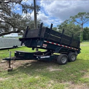 Remolque basculante agrícola hidráulico de 16000 lbs y 8 toneladas para tractor Remolque basculante agrícola resistente para uso agrícola - Product Image 6