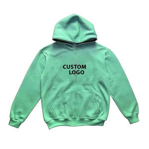 Sudadera con Capucha de Forro Polar de Invierno Transpirable de Poliéster/Algodón de Alta Calidad en Oferta, Color Sólido Personalizable de Manga Larga - Product Image 1