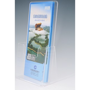 ที่วางโบรชัวร์อะคริลิคใส ขนาด A5 แบบตั้ง สำหรับร้านค้าปลีก - Product Image 4