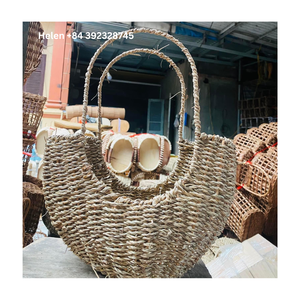 PANIER DE STOCKAGE DE FLEURS EN OSIER NATUREL FOURNISSEUR DU VIETNAM AVEC BONNE APPARENCE PRÊT À EXPÉDIER À L'INTERNATIONAL - Product Image 3