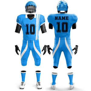 Maillot de football américain pour hommes et femmes, prix d'usine 2024, vente chaude, haute qualité, sublimation respirante, OEM - Product Image 4