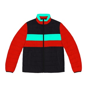 Custom Men's Winter Hooded <b>Puffer</b> <b>Jacket</b> OEM Service High Quality Breathable Comfortable Windproof Waterproof Heated Stand - Product Image 3