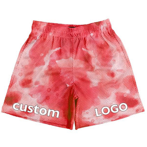 Pantalones Cortos Deportivos Unisex de Nuevo Estilo 2 en 1, Estampados, de Diseño, de Spandex/Algodón, Ligeros, de Secado Rápido, con Cierre de Cordón, Ropa Personalizada - Product Image 1