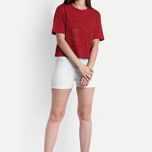 Servicio OEM Personalizable, Camiseta Corta Informal de Verano Ecológica con Tu Propio Logotipo y Estampado Personalizado - Product Image 2