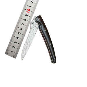 Couteau à fruits à lame en acier inoxydable multifonctionnel pliant à faible quantité minimale de commande et haute dureté pour le camping - Product Image 3