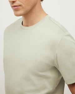 Logo personnalisé Vente en gros T-shirt vierge à manches courtes Chemises respirantes évacuant l'humidité pour hommes Sports Jogging Fitness Porter - Product Image 3