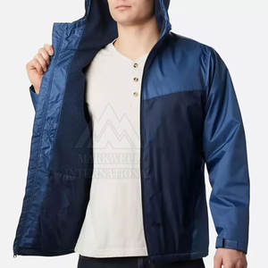 Veste coupe-vent imperméable confortable Veste coupe-vent imperméable de couleur personnalisée Veste coupe-vent imperméable de haute qualité - Product Image 5