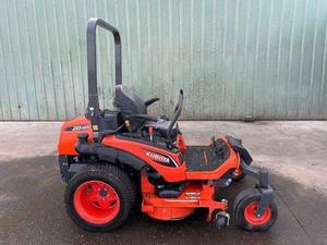 Kubota ZD1211-3-60 Tondeuse à gazon industrielle sans fil 125cc Engine 21v-48v-58v Zero-Turn avec boîte à gazon 28v - Product Image 2