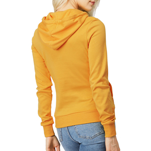 Vêtements d'extérieur d'hiver pour femmes-Sweat à capuche thermique doux avec manches longues, ajustement de taille personnalisée et col à cordon réglable - Product Image 3