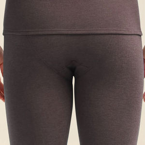 Sous-vêtements thermiques pour hommes en polaire ultra doux pour l'hiver, couleur marron - Product Image 6