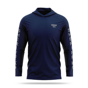 เสื้อมีฮู้ดพิมพ์ลายสำหรับผู้ชาย, เสื้อตกปลามีฮู้ดซับลิเมตสำหรับผู้ใหญ่ - Product Image 3