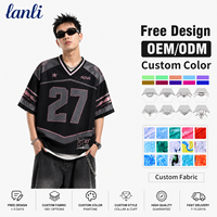 Camiseta de Fútbol de Verano Personalizada de Alta Calidad con Diseño Retro, Secado Rápido, Transpirable, 100% Poliéster