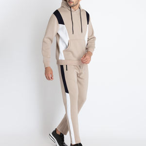 Pantalones de chándal con capucha y patrón sólido de invierno para hombre, conjuntos de Jogger de talla grande, pantalones de chándal para hombre - Product Image 3