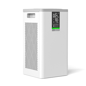2024ベストセラー音声制御ポータブル電気空気清浄機クリーナーHEPAフィルター付きスマート空気清浄機 - Product Image 1