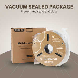 Filamento para Impresora 3D PETG de Secado Rápido, 1 kg de Peso Neto, para Materiales ABS, PC, Nylon, PLA, TPU, PEI - Product Image 6