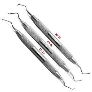 เครื่องมือขูดหินปูนแบบสองด้าน Columbia Universal Curette สำหรับงานทันตกรรม ทำจากสแตนเลส เหมาะสำหรับมืออาชีพ - Product Image 1