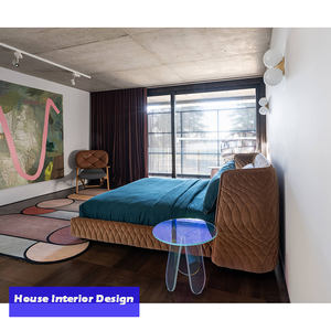 Proyecto de EE. UU. Moda Materiales personalizables modernos Servicio de Diseño de Interiores 3D Trabajo de diseño de salón de belleza - Product Image 3