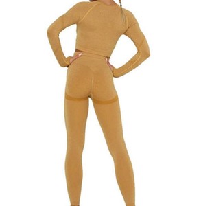 Conjunto Deportivo Sin Costuras para Mujer, Ropa Deportiva para Gimnasio, Fitness, Yoga, Conjuntos Deportivos para Mujer al por Mayor - Product Image 6
