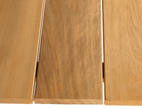 YKS Étanche Teck Naturel Bois Massif Piscine Extérieure Iroko Bois Franc Decking Extérieur Cumaru Plancher