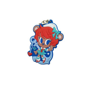 2024พวงกุญแจยางพีวีซี3D ใหม่พวงกุญแจการ์ตูนน่ารักและสติชสำหรับกระเป๋าเป้สะพายหลังจี้เครื่องประดับ - Product Image 4