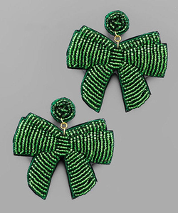 ต่างหูปักลายหลากสี ประดับลูกปัดแฟชั่น สำหรับผู้หญิง ใช้ในงานปาร์ตี้ ของขวัญทำมือ ขายดี - Product Image 3