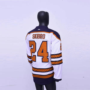 Camiseta de hockey sobre hielo para hombre al por mayor, camiseta de hockey sobre hielo con impresión sublimada y logotipo personalizado - Product Image 6