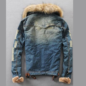 Best-seller Nouvelle arrivée Vestes en jean pour hommes Vente en gros Vestes en jean personnalisées pour hommes - Product Image 2