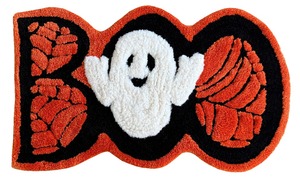 เสื่อผ้าฝ้ายทอมือสไตล์ทันสมัยเป็นมิตรกับสิ่งแวดล้อมเสื่อคลุมอาบน้ำฮาโลวีนซักได้พิเศษสำหรับเด็กปรับแต่งดีไซน์ได้ - Product Image 2