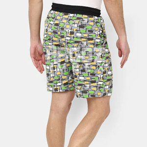 Pantalones cortos informales para hombre más vendidos 100% algodón secado rápido transpirable cintura media patrón sólido diseño de logotipo personalizable - Product Image 3