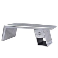 2025 vente chaude aviateur avion aile bureau personnalisation bureau à domicile hôtel aluminium bureau avec rangement